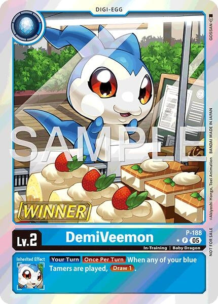 Image for DemiVeemon (Store Tournament 2025 Vol.3 Winner Pack) (P-188 P) [Digimon Promotion Cards] - Digimon Card Game