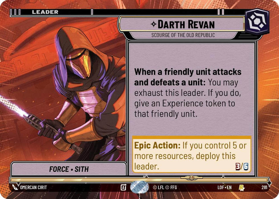 Darth Revan (281) - Scourge of the Old Republic (Hyperspace) (281) [Legends of the Force]