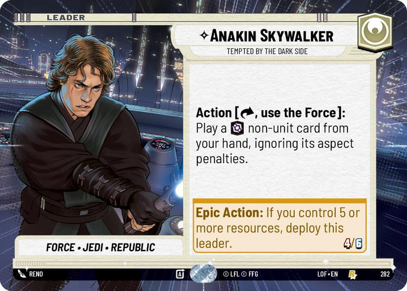 Anakin Skywalker - Tempted by the Dark Side (Hyperspace) (282) [Legends of the Force]
