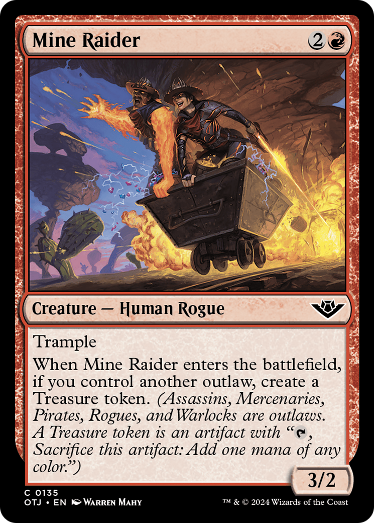 Mine Raider (135) [Outlaws of Thunder Junction]