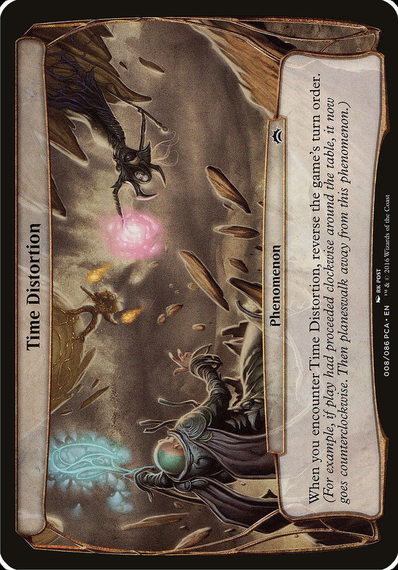 Time Distortion (Planechase Anthology) [Oversize Cards]
