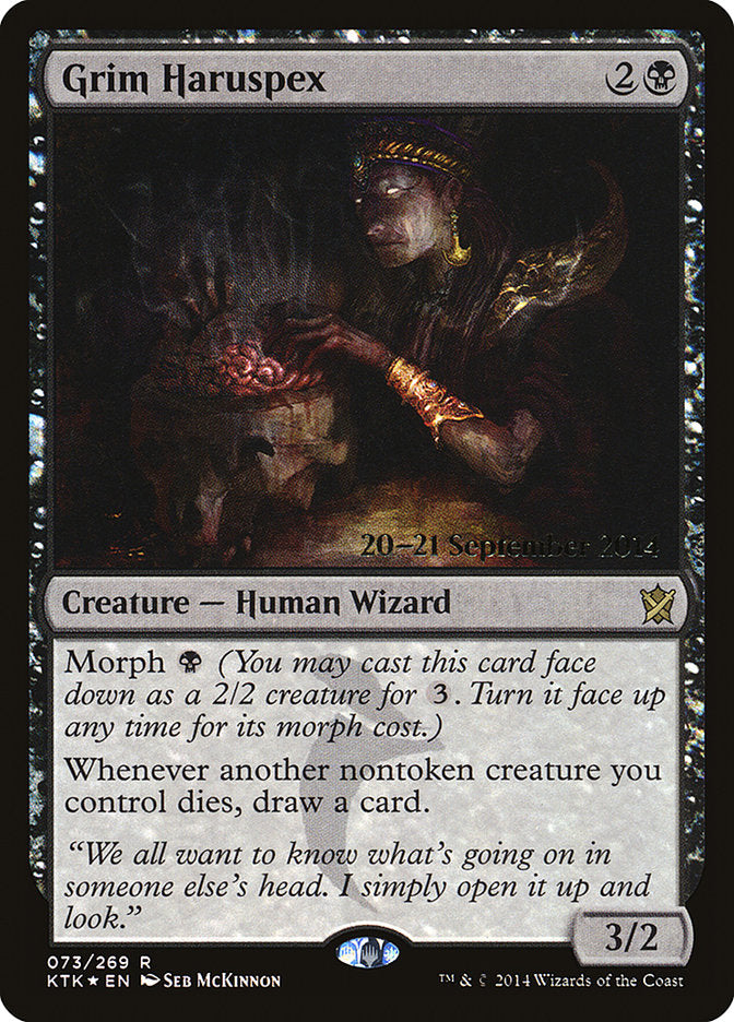 Grim Haruspex (73) [Prerelease Cards]