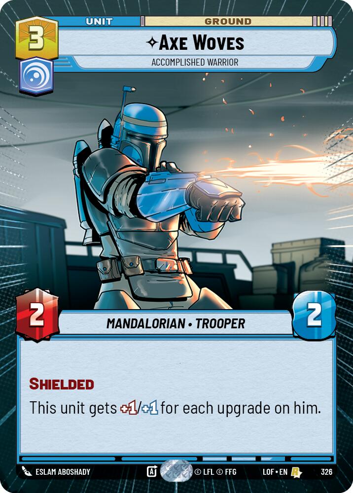 Axe Woves - Accomplished Warrior (Hyperspace) (326) [Legends of the Force]