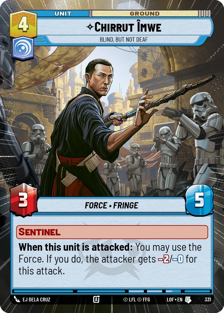 Chirrut Imwe - Blind, but not Deaf (Hyperspace) (331) [Legends of the Force]