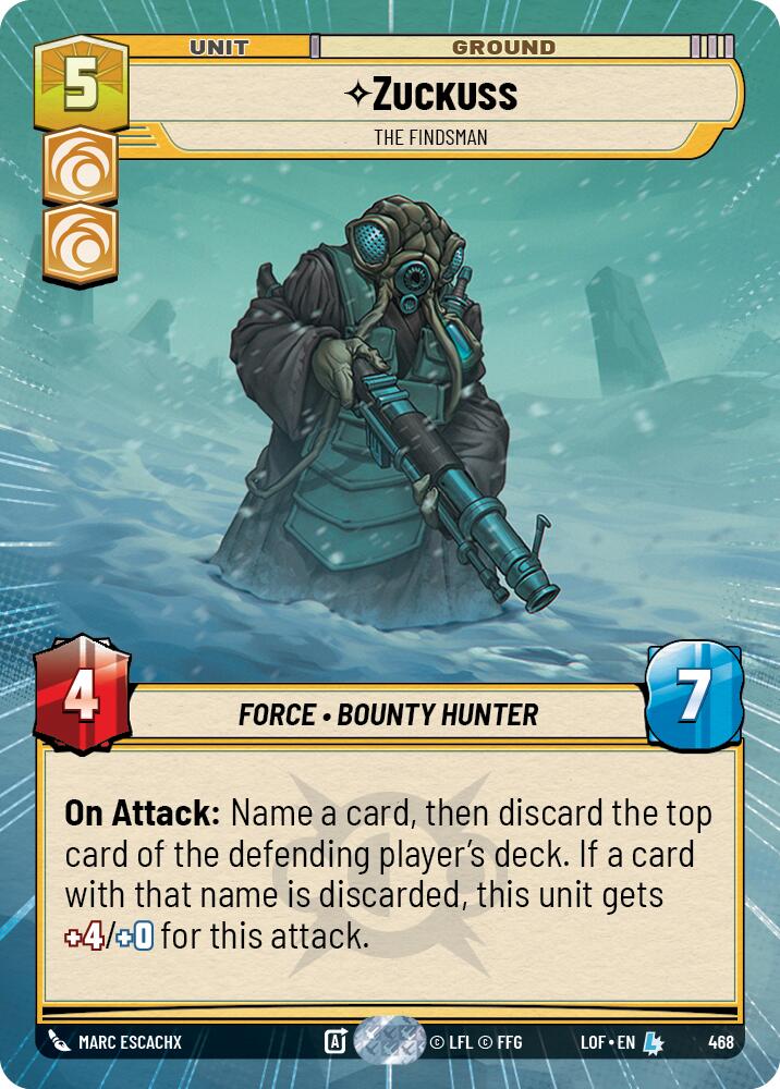 Zuckuss - The Findsman (Hyperspace) (468) [Legends of the Force]