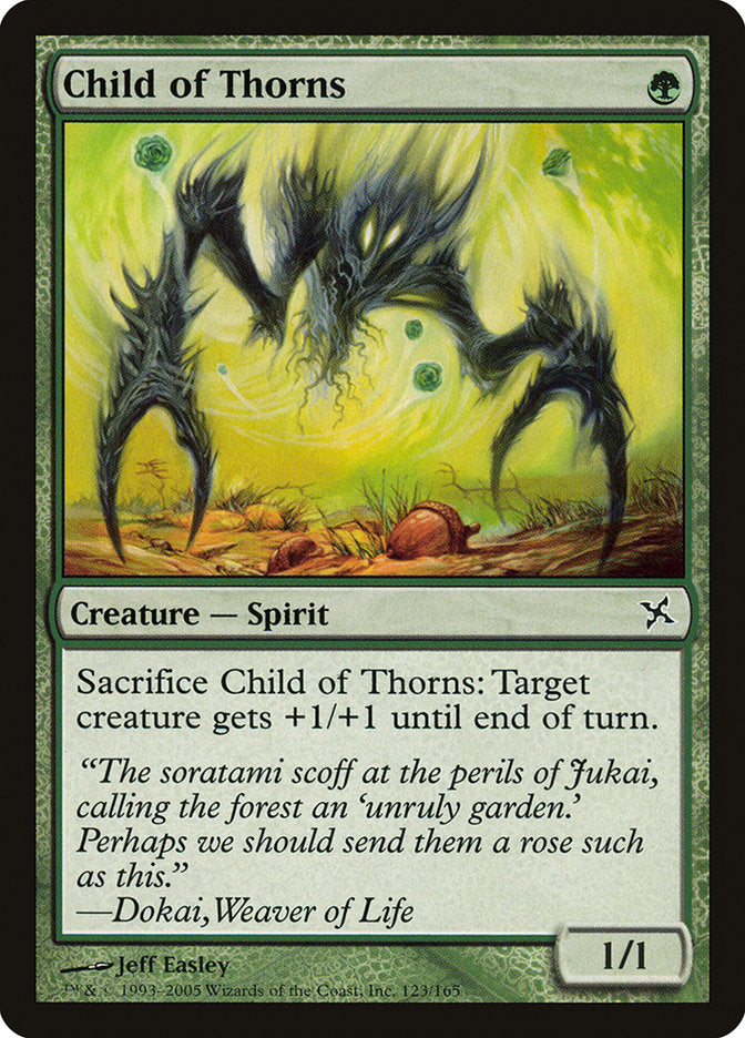 Child of Thorns (123) [Betrayers of Kamigawa]