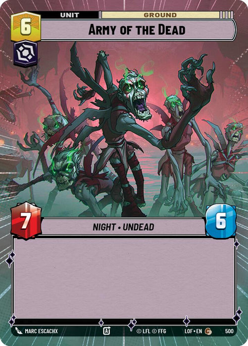 Army of the Dead (500) (Hyperspace) (500) [Legends of the Force]