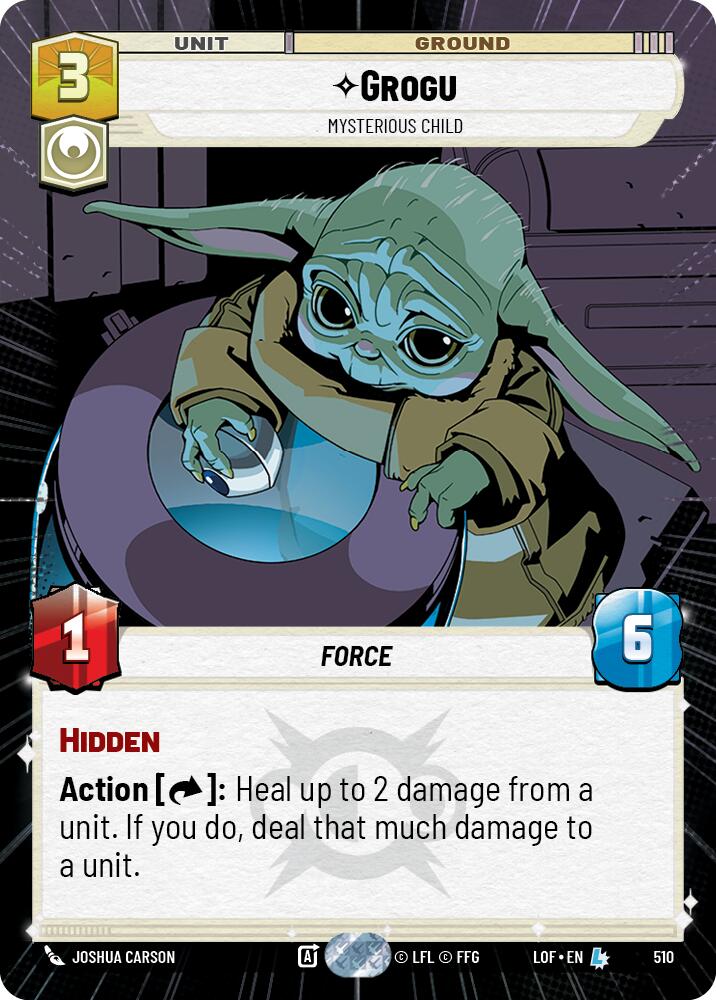 Grogu - Mysterious Child (Hyperspace) (510) [Legends of the Force]