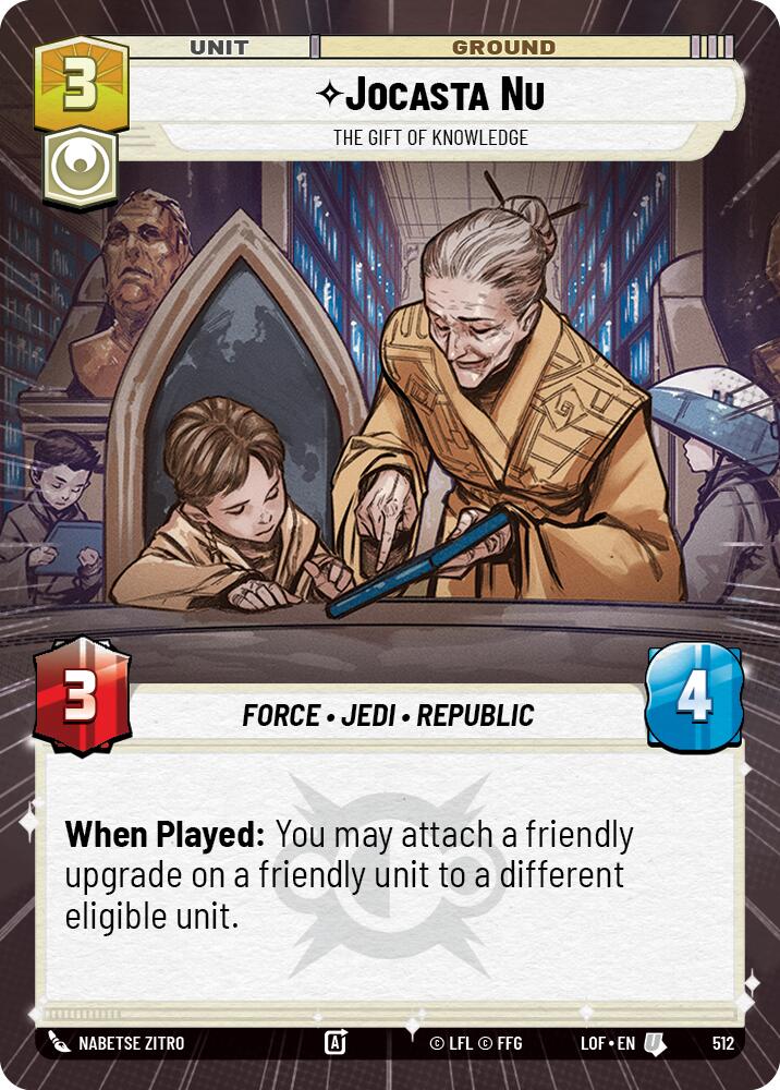 Jocasta Nu - The Gift of Knowledge (Hyperspace) (512) [Legends of the Force]