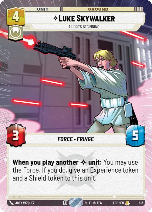 Luke Skywalker (513) - A Hero's Beginning (Hyperspace) (513) [Legends of the Force]