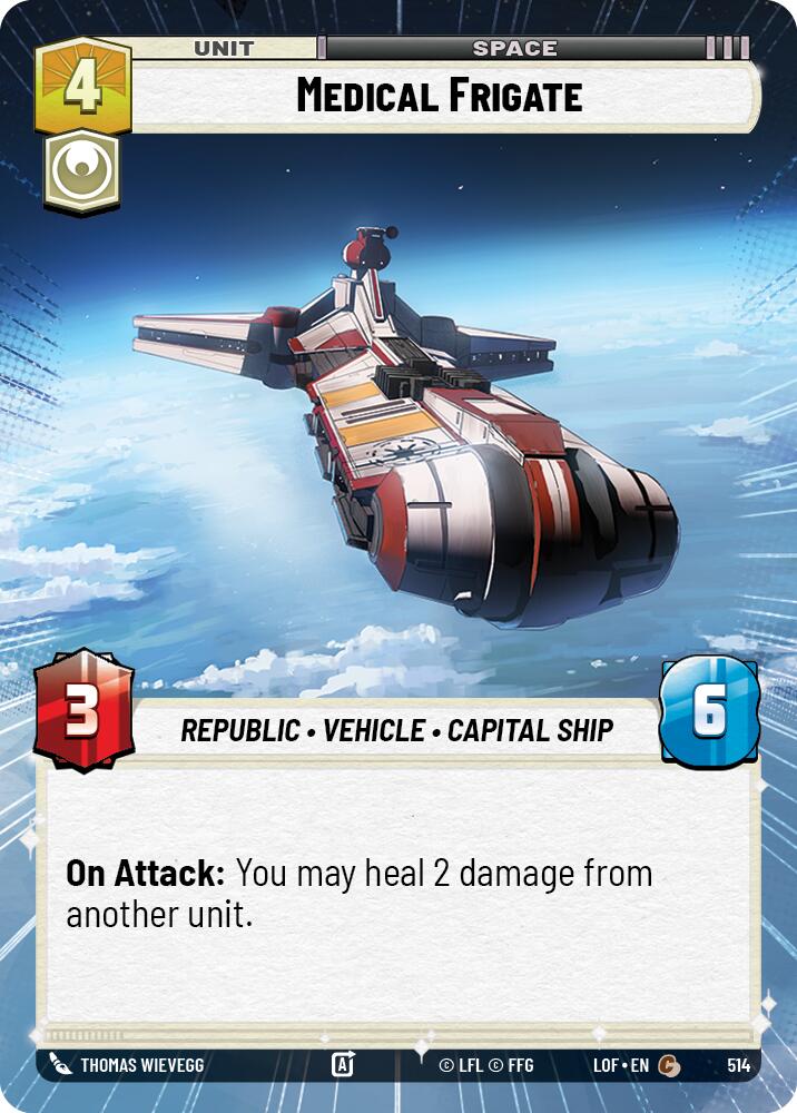Medical Frigate (Hyperspace) (514) [Legends of the Force]