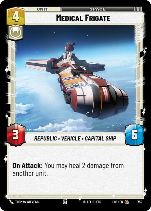 Medical Frigate (752) (Foil) (752) [Legends of the Force]