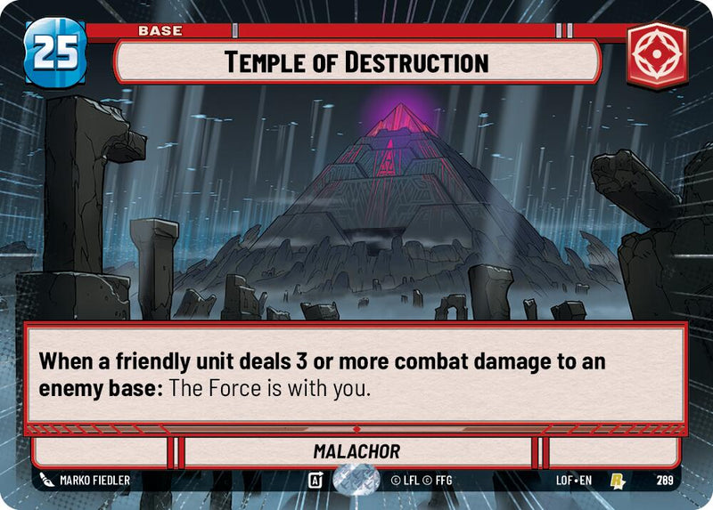 Temple of Destruction (Hyperspace Foil) (769) [Legends of the Force]