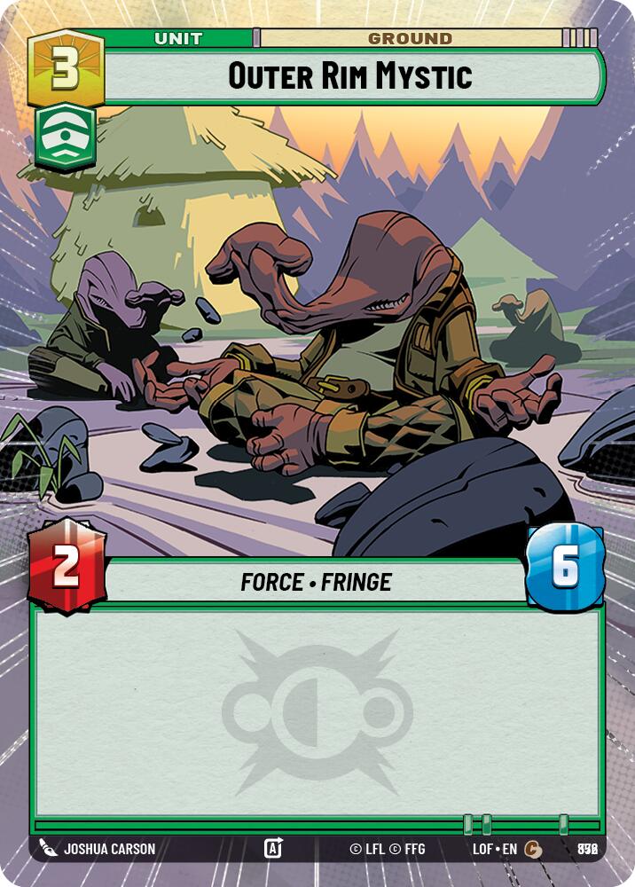 Outer Rim Mystic (Hyperspace Foil) (852) [Legends of the Force]