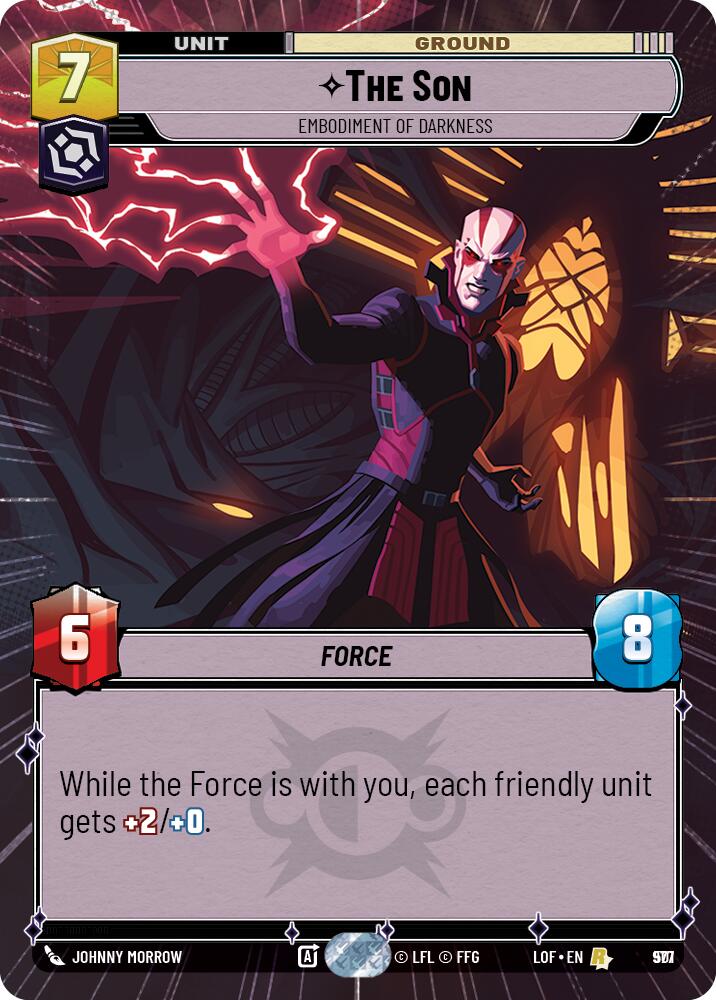 The Son - Embodiment of Darkness (Hyperspace Foil) (977) [Legends of the Force]