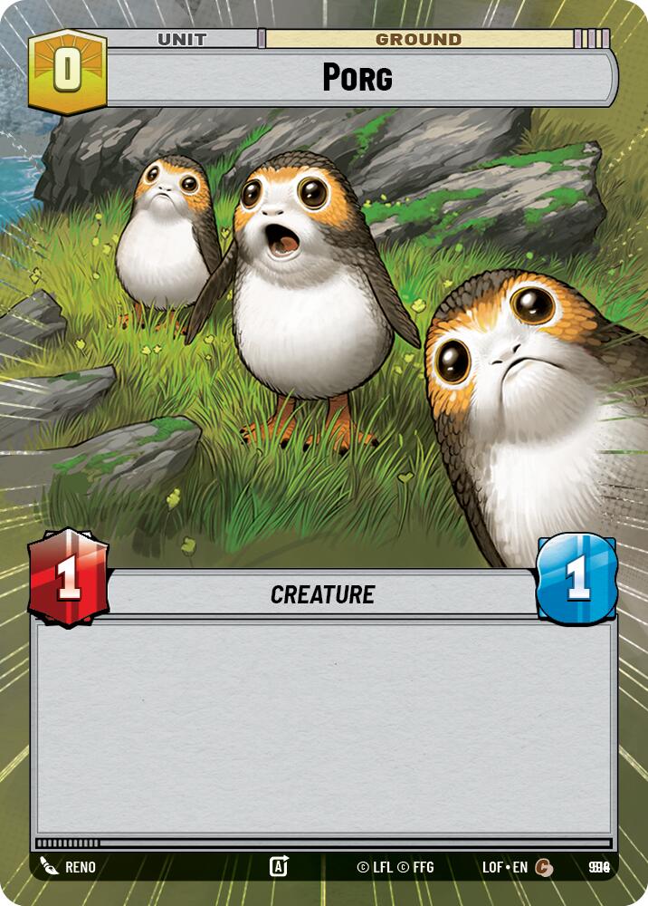 Porg (Hyperspace Foil) (994) [Legends of the Force]