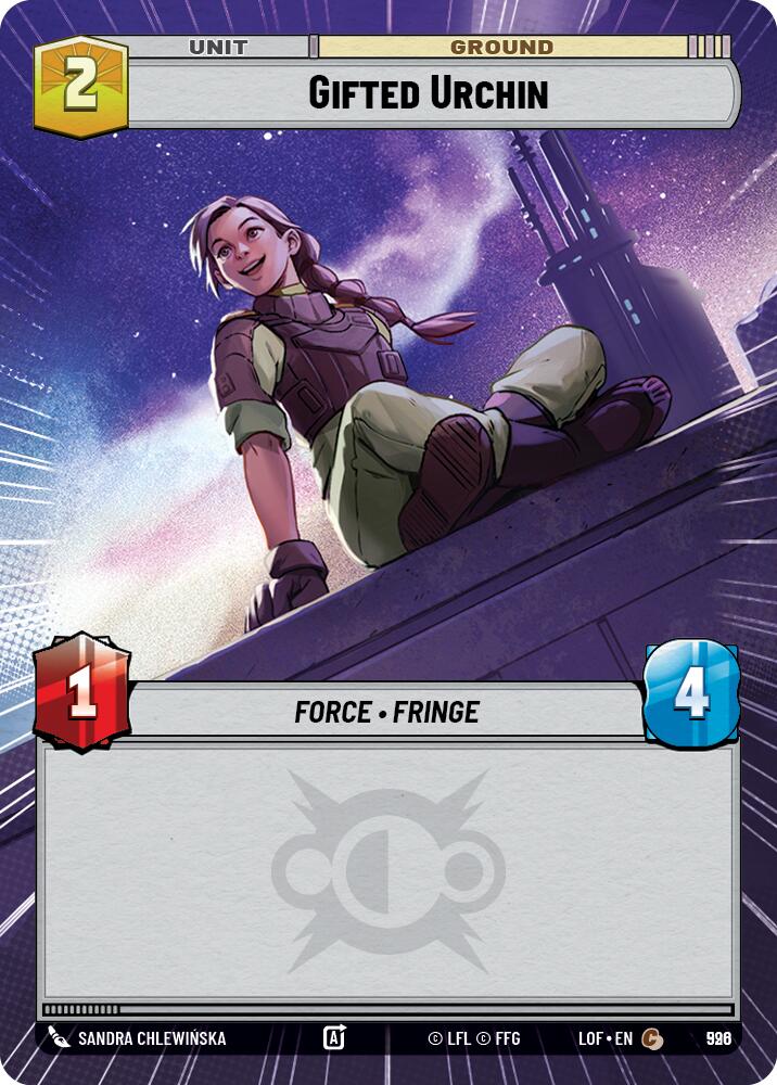 Gifted Urchin (Hyperspace Foil) (996) [Legends of the Force]