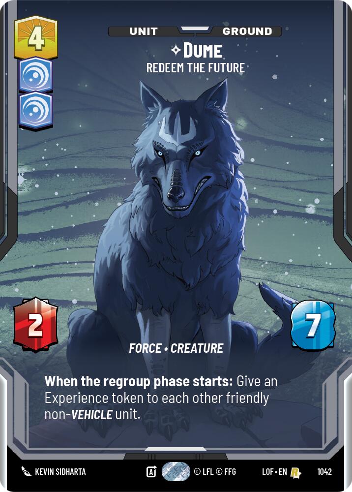 Dume - Redeem the Future (Prestige) (1042) [Legends of the Force]