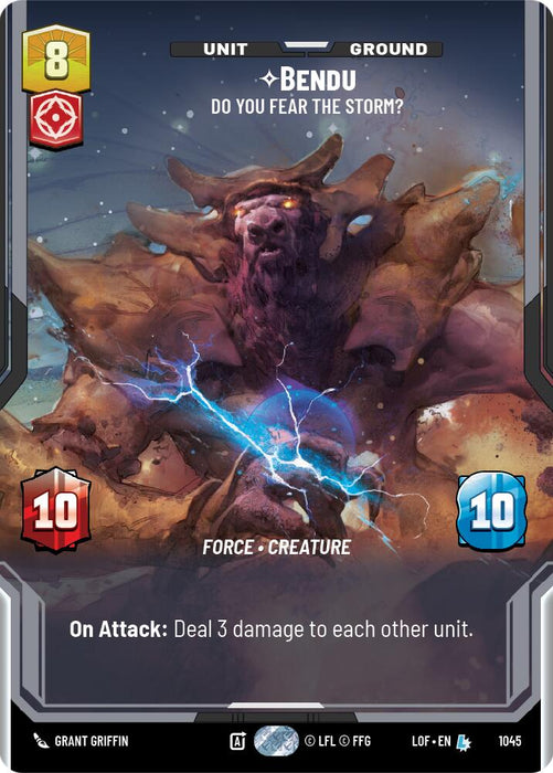 Bendu (1045) - Do You Fear the Storm? (Prestige) (1045) [Legends of the Force]