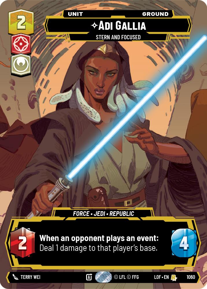 Adi Gallia - Stern and Focused (Prestige) (1060) [Legends of the Force]