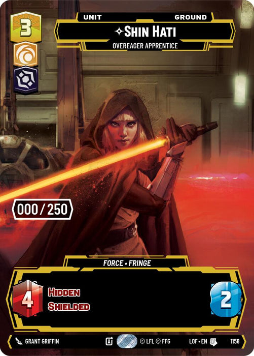 Shin Hati (1158) - Overeager Apprentice (Serialized) (1158) [Legends of the Force]