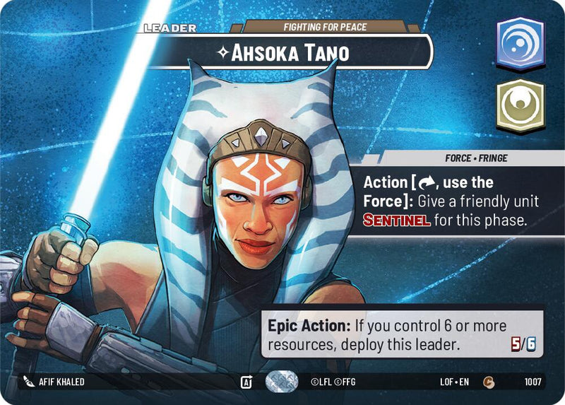 Ahsoka Tano - Fighting For Peace (Showcase) (1007) [Legends of the Force]