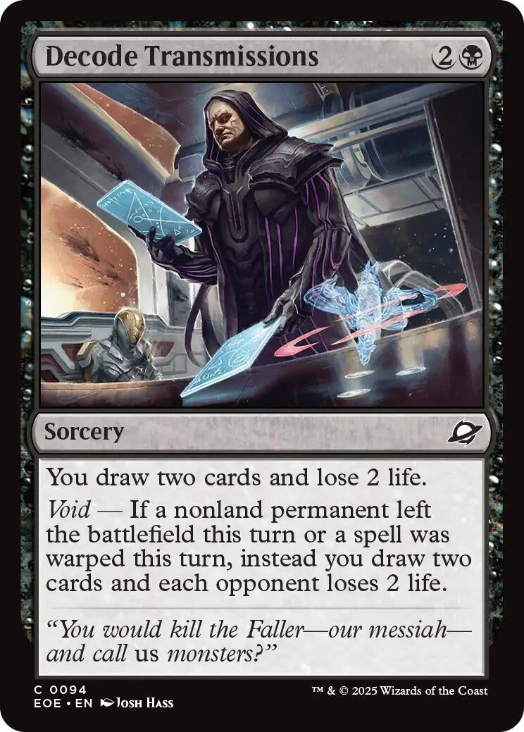 Decode Transmissions [Edge of Eternities]