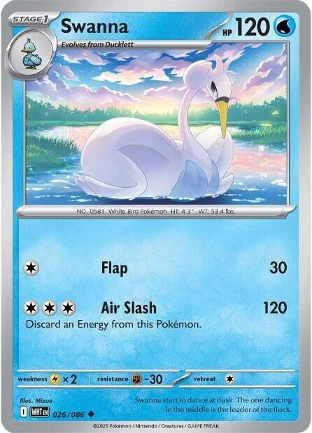 Swanna (026/086) [SV: White Flare]