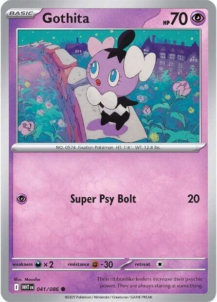 Gothita (038/086) [Scarlet & Violet: White Flare]
