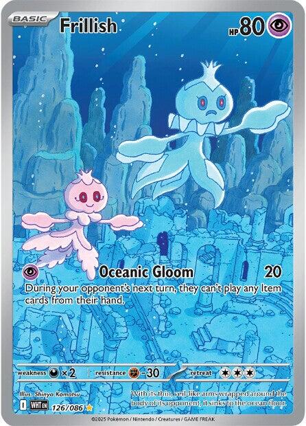 Frillish (124/086) [Scarlet & Violet: White Flare]