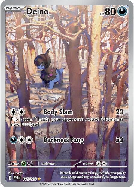 Deino (142/086) [Scarlet & Violet: White Flare]