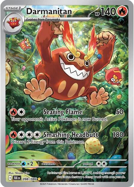 Darmanitan (099/086) [Scarlet & Violet: Black Bolt]