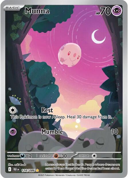 Munna (121/086) [Scarlet & Violet: Black Bolt]