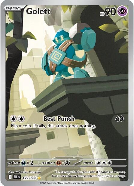 Golett (128/086) [Scarlet & Violet: Black Bolt]