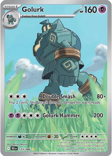 Golurk (129/086) [Scarlet & Violet: Black Bolt]