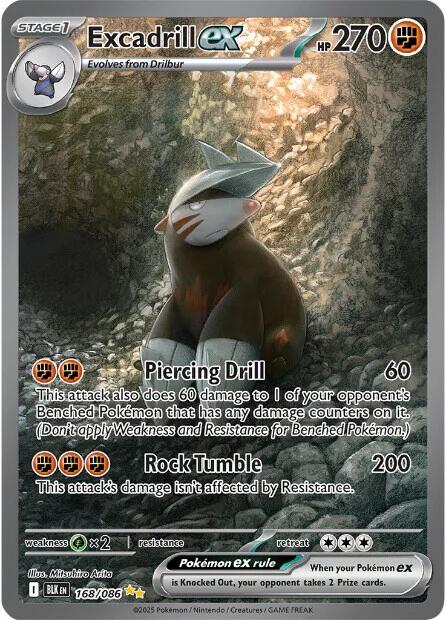 Excadrill ex (171/086) [Scarlet & Violet: Black Bolt]
