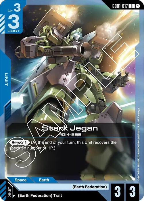 Image for Stark Jegan (GD01-017) (Newtype Rising) - Gundam Card Game