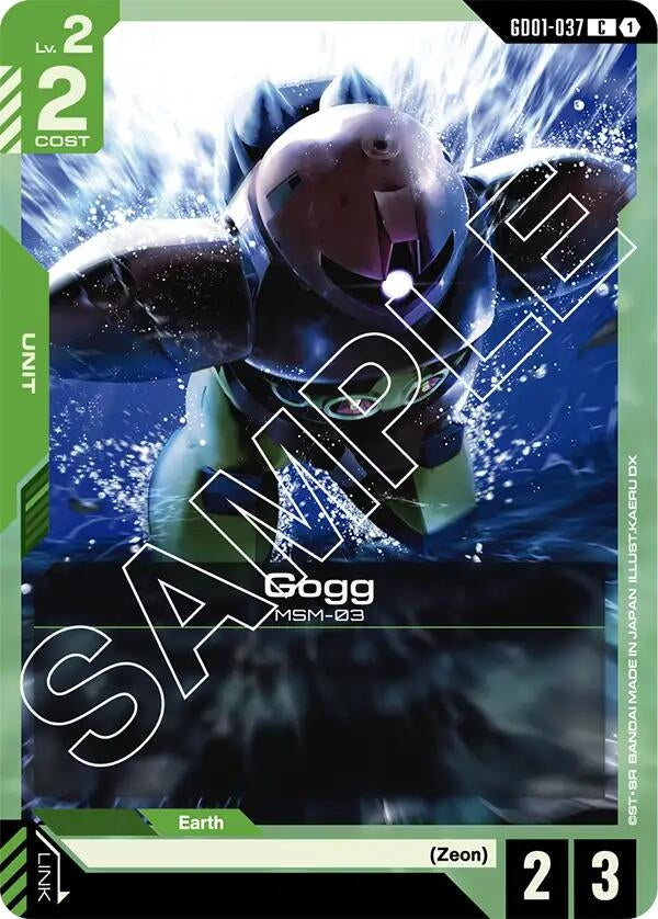 Image for Gogg (GD01-037) (Newtype Rising) - Gundam Card Game