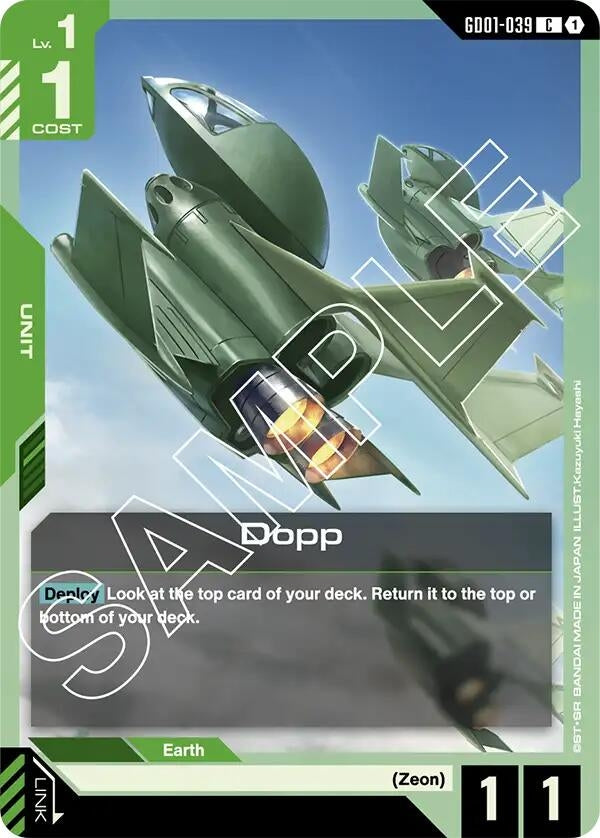 Image for Dopp (GD01-039) (Newtype Rising) - Gundam Card Game