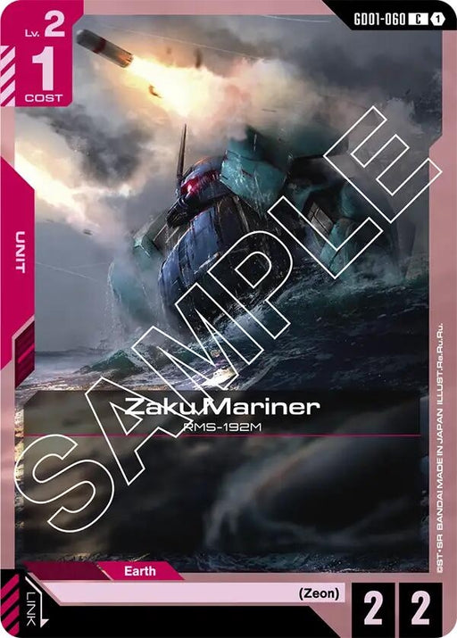 Image for Zaku Mariner (GD01-060) (Newtype Rising) - Gundam Card Game
