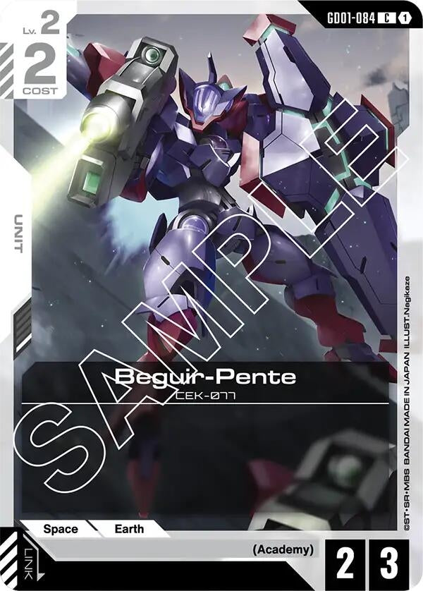 Image for Beguir-Pente (GD01-084) (Newtype Rising) - Gundam Card Game