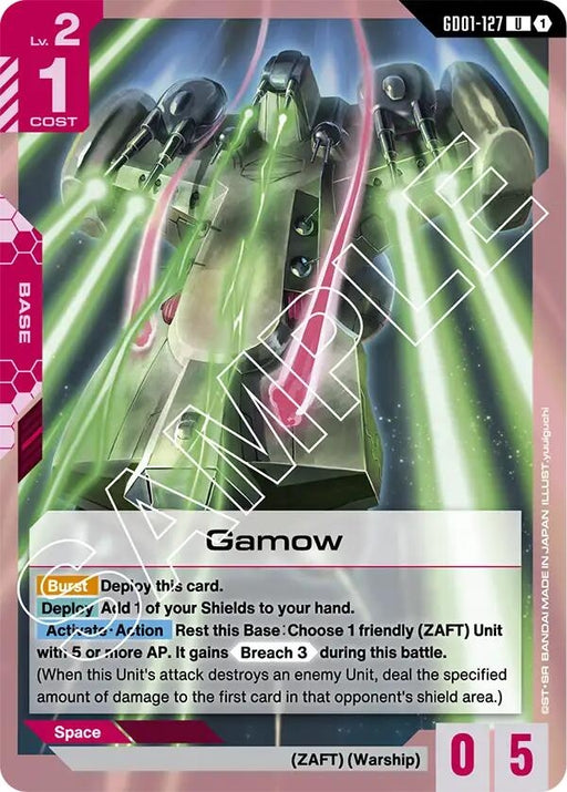 Image for Gamow (GD01-127) (Newtype Rising) - Gundam Card Game