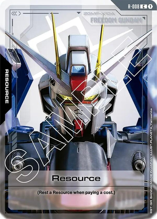 Image for Resource (R-008) (R-008) (Newtype Rising) - Gundam Card Game