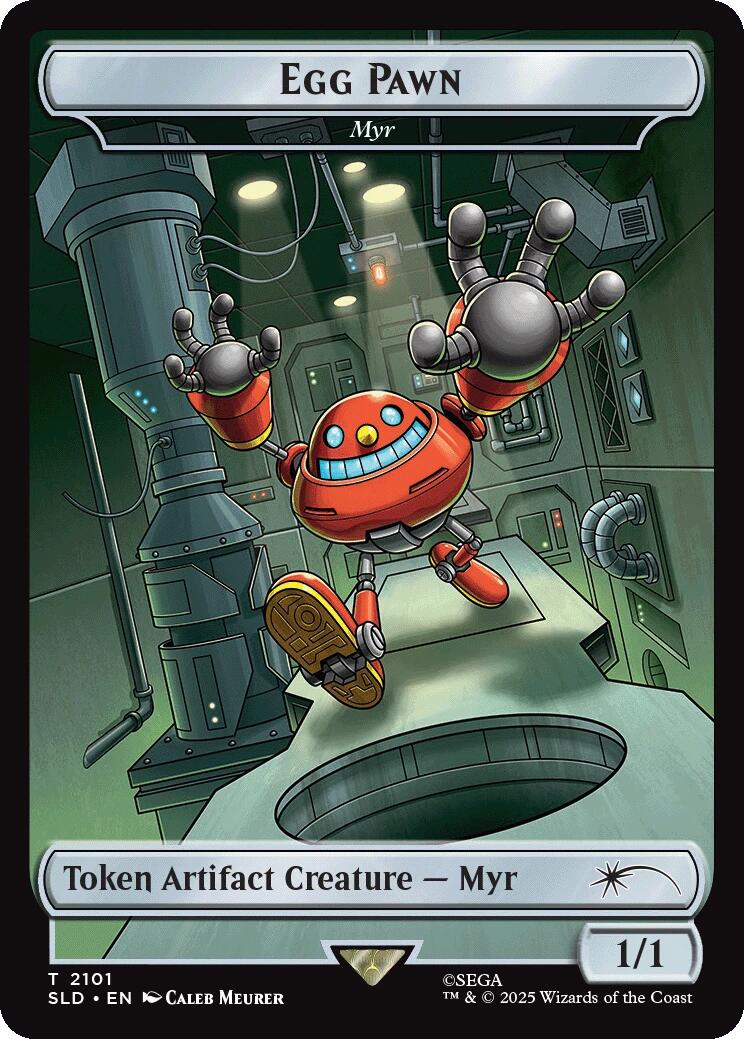 Egg Pawn - Myr Token (2101) [Secret Lair Drop Series]