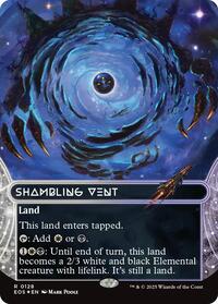 Shambling Vent (0128) (Borderless) (Galaxy Foil) [Edge of Eternities: Stellar Sights]