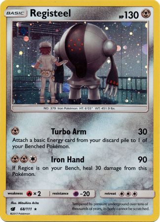 Registeel - 68/111 (Cosmos Holo) (68/111) [SM Promos]
