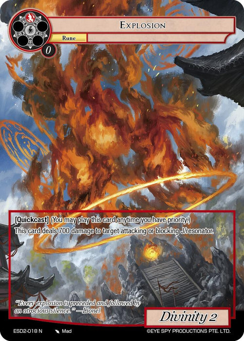Explosion (ESD2-018 N) [Descent into the Raven's Catacombs]