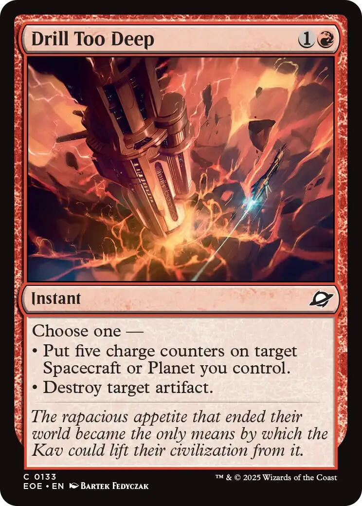 Drill Too Deep [Edge of Eternities]