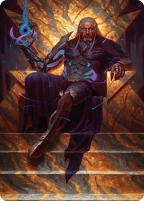 Tezzeret, Cruel Captain Art Card (1/54) (1) [Art Series: Edge of Eternities]