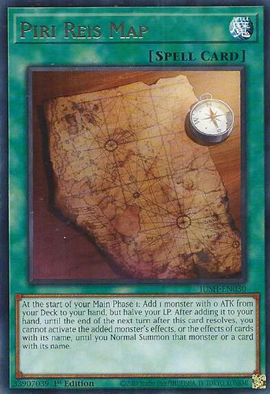 Piri Reis Map (JUSH-EN030) [Justice Hunters]
